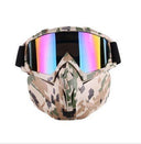 Men Women Ski Snowboard Snowmobile Goggles Snow Winter Windproof Skiing Glasses Motocross Sunglasses with Face Mask - V.I.P Digital Presence