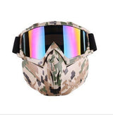 Men Women Ski Snowboard Snowmobile Goggles Snow Winter Windproof Skiing Glasses Motocross Sunglasses with Face Mask - V.I.P Digital Presence