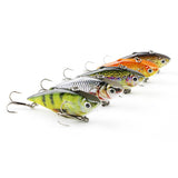 Señuelo de pesca realista Mmlong Vib Crankbait de 2,5/8,6 g, de hundimiento lento, para peces duros. 