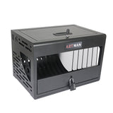 16 Bay Charging Cabinet for Laptop Chromebook Locking Charging Station-BLACK - V.I.P Digital Presence