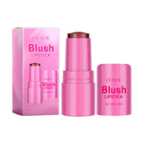 Blush Lipstick, Natural Nude Light Long-Lasting Easy Color Blush Lip Gloss Stick - V.I.P Digital Presence
