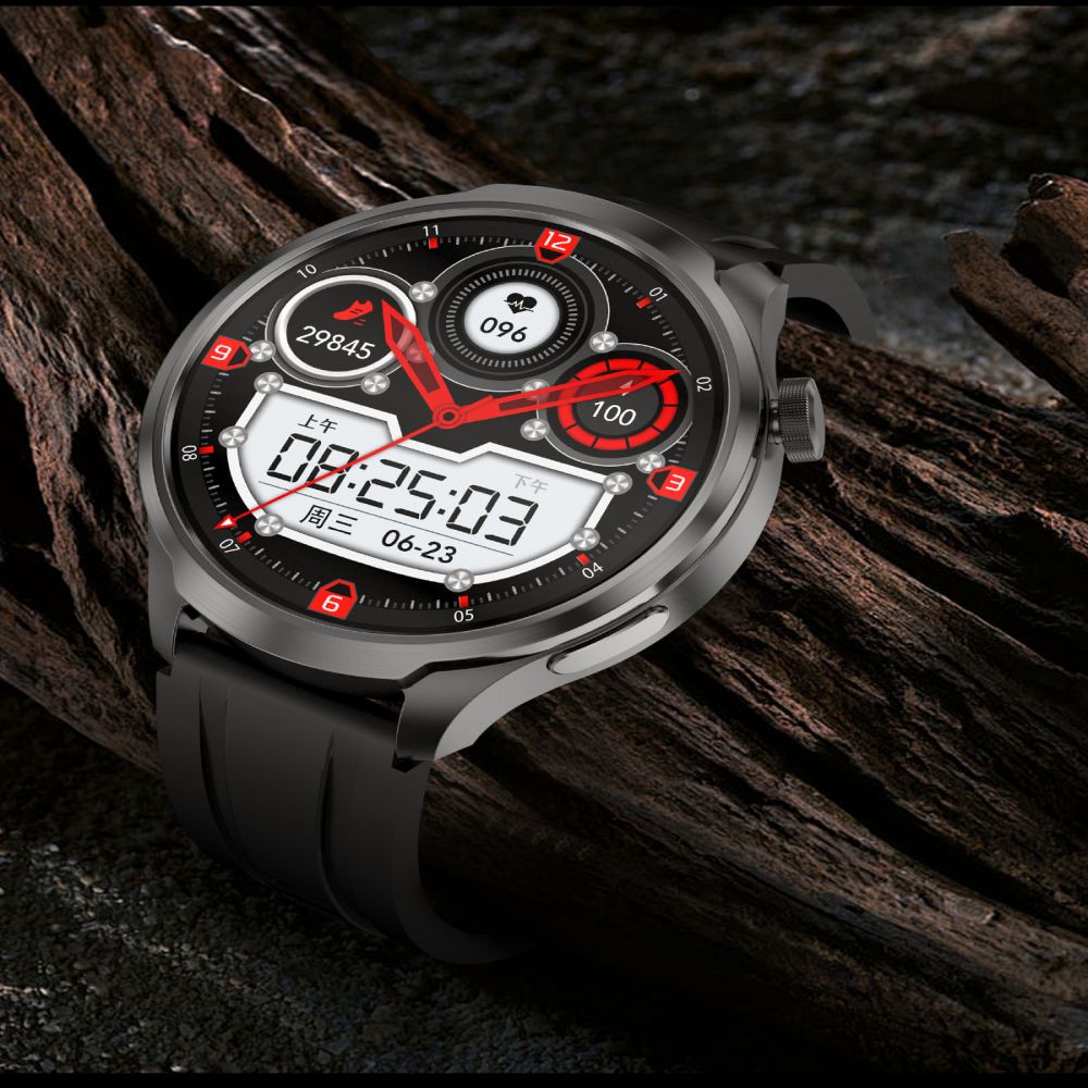 DK69 Bluetooth enabled smartwatch 1.85 display, heart rate compass, multi sport smartwatch - V.I.P Digital Presence
