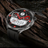 DK69 Bluetooth enabled smartwatch 1.85 display, heart rate compass, multi sport smartwatch - V.I.P Digital Presence