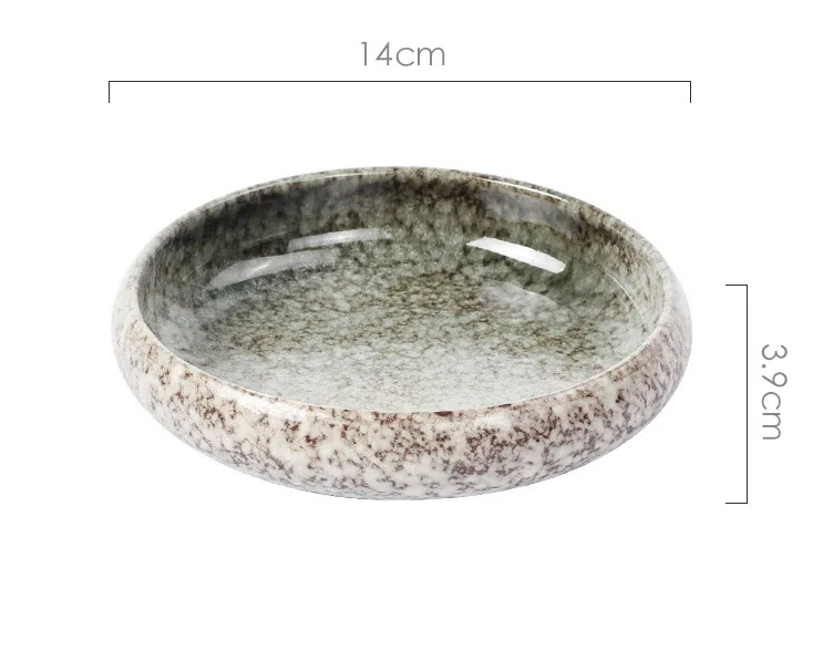 Creative retro ceramic plates plates dishes sushi plates tableware snack plates - V.I.P Digital Presence