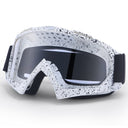 Gafas de motociclista para exteriores, mascarilla facial, para montar a caballo al aire libre, resistentes al viento, al polvo, para esquí de fondo y casco.