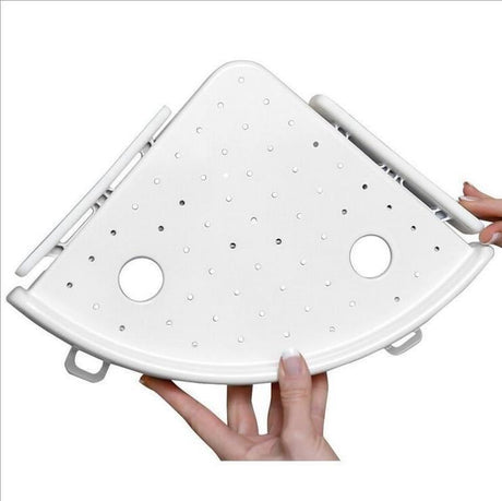 Bathroom and kitchen triangular storage rack - V.I.P Digital Presence