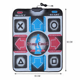 Tapete de baile, tapete de baile, tapete de baile, manta de baile, equipo Revolution HD, tapete antideslizante para huellas de pies para PC con USB