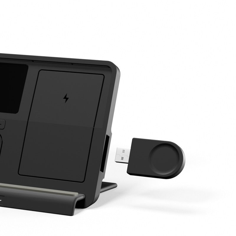 The thermometer clock supports wireless charging and night light charging - V.I.P Digital Presence
