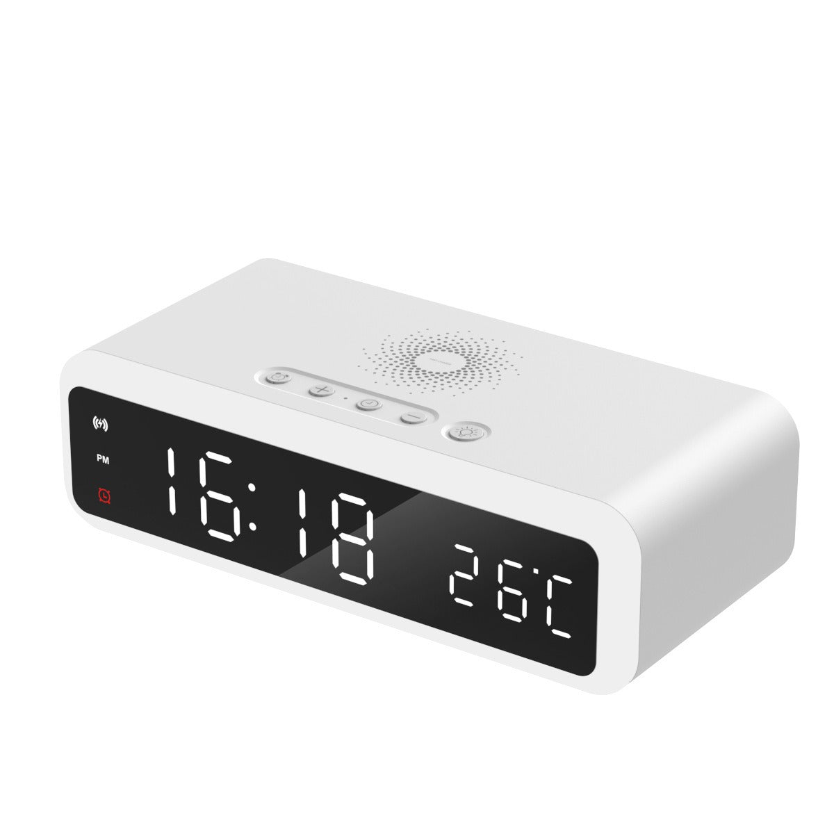 New clock thermometer wireless charging 15W mobile phone wireless charging multifunctional digital alarm clock wireless charging - V.I.P Digital Presence
