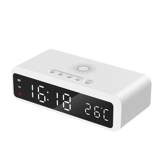 New clock thermometer wireless charging 15W mobile phone wireless charging multifunctional digital alarm clock wireless charging - V.I.P Digital Presence