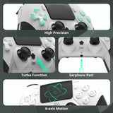 Suitable for PS4/Slim/Pro wireless Bluetooth game controller with body sensing six axis vibration T29 controller - V.I.P Digital Presence