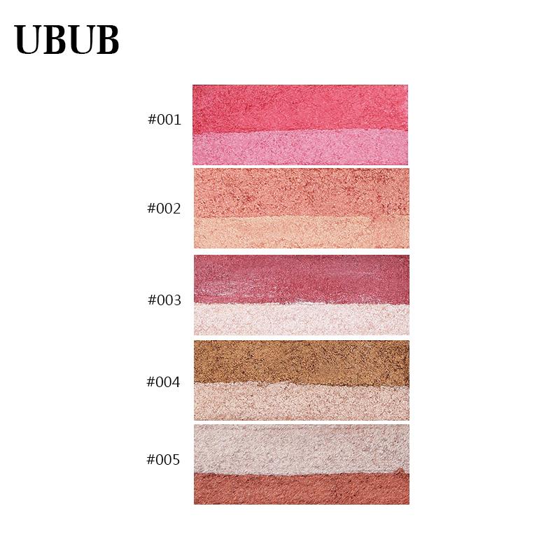 UBUB Professional Double Colors Shimmer Smoky Eyeshadow Shiny High Pigments Waterproof Long Lasting Nude Eye Shadow Palette - V.I.P Digital Presence