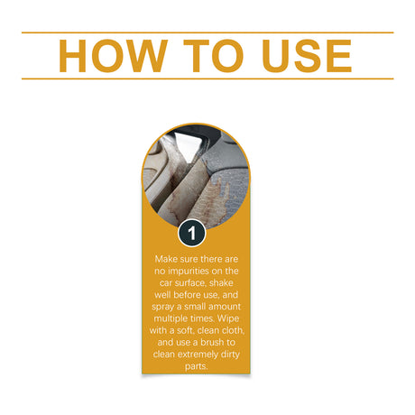 Automotive Interior Foam Cleaning Mousse, Automotive Interior Foam Cleaning Agent For Cleaning Car Roofs - V.I.P Digital Presence