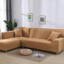 Solid color sofa cover, elastic tight package, full cover, fabric sofa cover, sofa cushion, sofa cover
