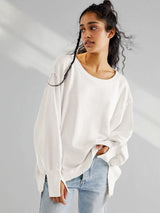 Sports base shirt knitted shirt long sleeved top - V.I.P Digital Presence
