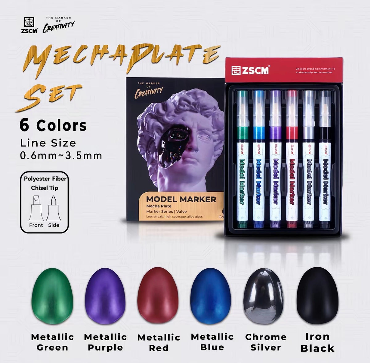 MetalInk Marker Set