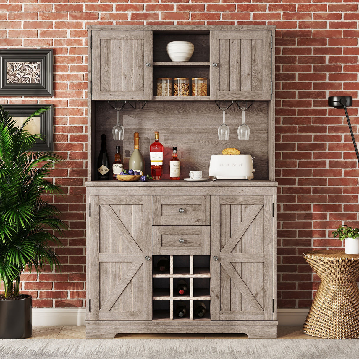 Coffee bar cabinets, kitchen cabinets with storage rooms, farmhouse wine cabinets with drawer racks and cabinets, dining cabinet - V.I.P Digital Presence