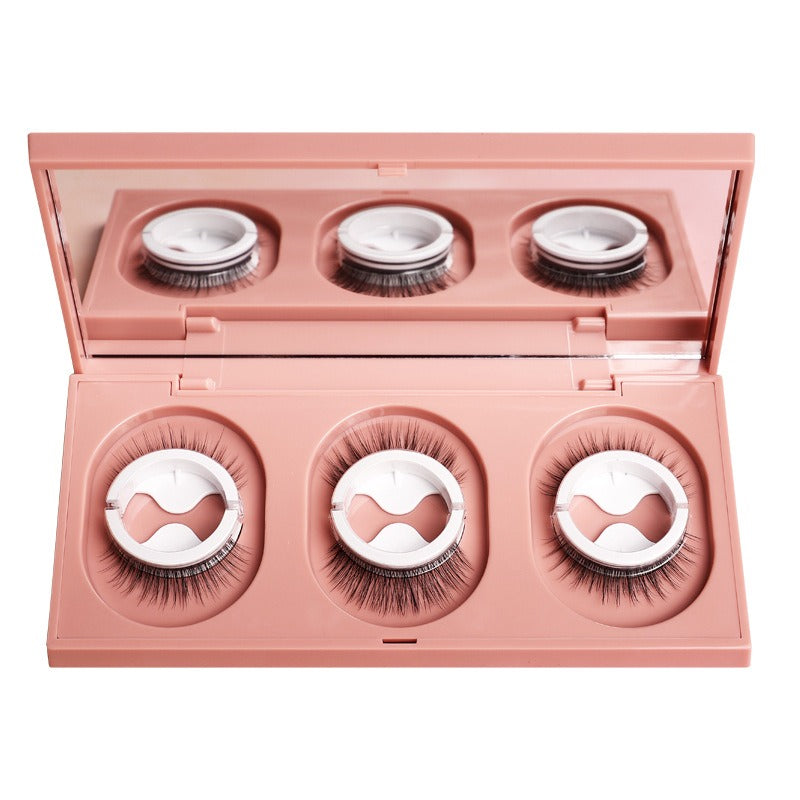 False Eyelashes Warm Gel Free Self-Adhesive Three Pair Suit Pure Manual Natural Exquisite Boxed Japanese False Eyelashes - V.I.P Digital Presence