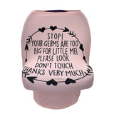 Funda elástica multifunción para asiento de coche de bebé, funda de lactancia, funda para carrito de compras, funda para carrito de supermercado, capota para asiento de coche