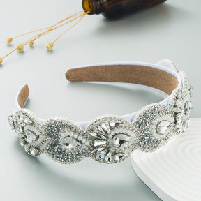 Hair Hoop Fashion Retro Baroque Crystal Head Hoop Korean High-End Hair Accessories Korean Version Of The Hair Cave - V.I.P Digital Presence
