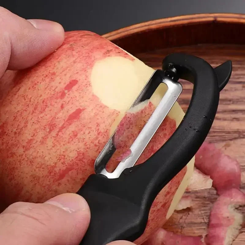 Swivel Vegetable Peeler with Dual Blades Stainless Steel Potato Peeler for Left And Right Handers Fruit Peeler with Anti-Slip - V.I.P Digital Presence