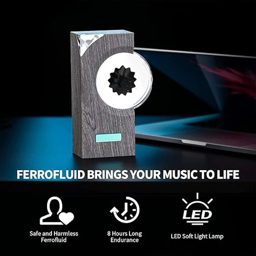 Ferrofluid Music Rhythm Light, Dancing Ferrofluid Music Rhythm Lamp, Music Mate, Magnetic Fluid Changes with Sound - V.I.P Digital Presence