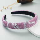 Hair Hoop Fashion New Design Shiny Gypsophila Thin Sponge Headband Korean High-End High-Skull Top Hair Accessories - V.I.P Digital Presence