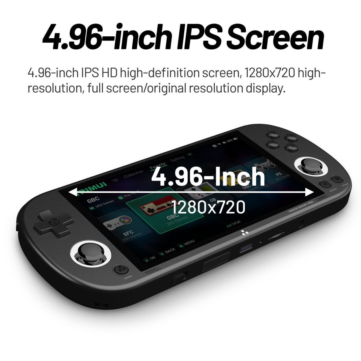 5-inch high-definition wireless open-source mini PS1 handheld game console - V.I.P Digital Presence