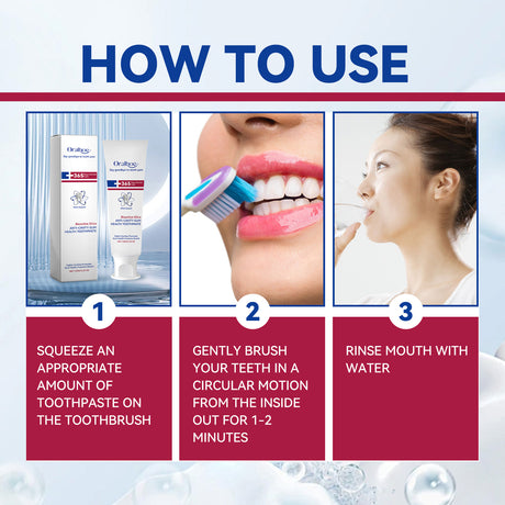 Anti-Cavity Gum Health Toothpaste, Clean Teeth Yellow Stains And Tartar Breath Fresh Clean Tooth Care Toothpaste - V.I.P Digital Presence
