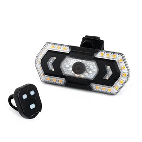 Bike Rear Lamp Smart Wireless Remote Turn Signal Lights Bicycle LED Taillight Easily Installation Bicycle Cycling Accessories - V.I.P Digital Presence