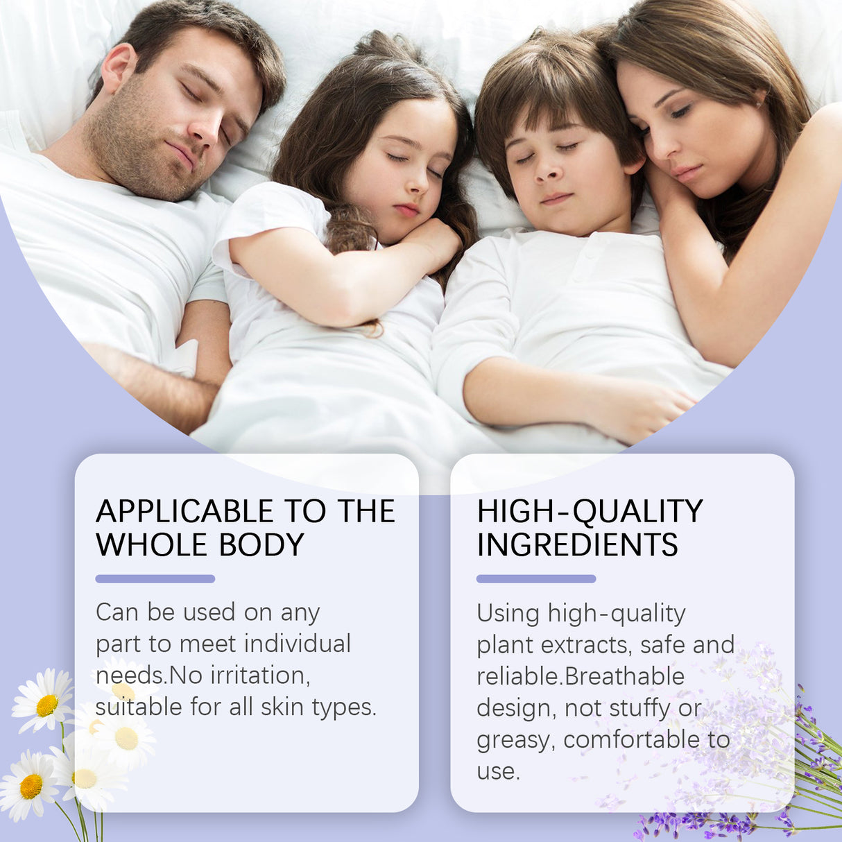 Lavender Sleep Patch Pamper The Sleeping Atmosphere At Night With A Gentle And Fragrant Sleep Body Care Patch - V.I.P Digital Presence