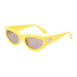 Gafas de sol con personalidad estilo punk, pequeñas y elegantes, para hombre y mujer.