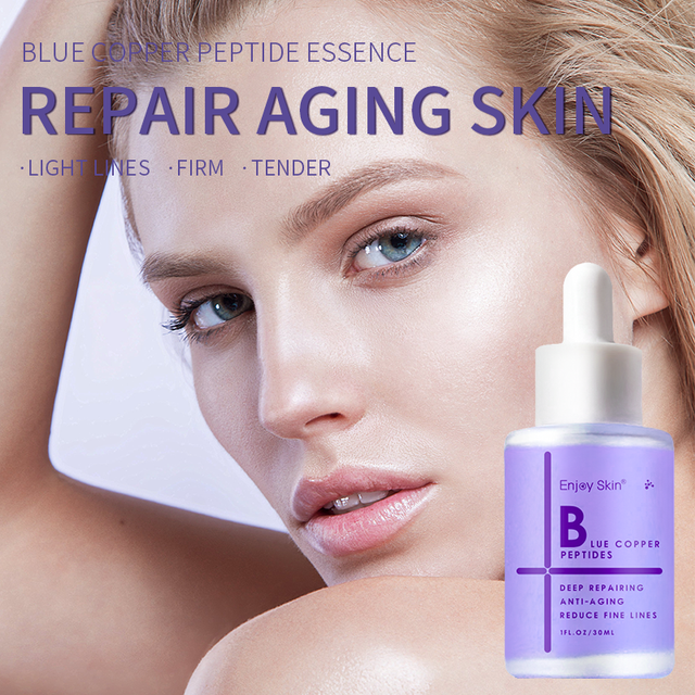 Enjoy Skin Organic Vegan Facial Skin Care Serum Whitening Anti Aging Copper Peptide Face Serum 30ml - V.I.P Digital Presence