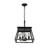 Farmhouse Chandelier  4-Light Vintage Antique Chandeliers Light Fixture For Kitchen Dining Room Living Room(No Bulbs) - V.I.P Digital Presence
