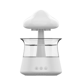 New Designed Cool Mist Essential Oil 7 Colors LED Night Light Wood Grain Cloud Rain Water Air Humidifier - V.I.P Digital Presence