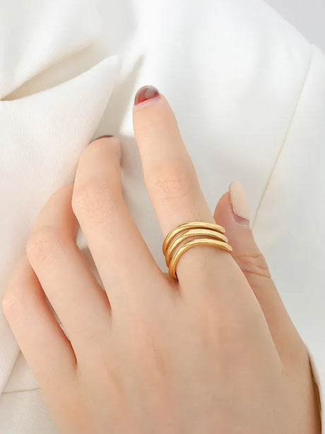 Non fading personalized fashionable light luxury versatile ring accessories for women - V.I.P Digital Presence