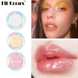 Fit Colors 3-Color Fresh Jelly Lip Mask Lip Mask Transparent Fine Flash Temperature-Controlled Discoloration Moisturizing Lip Jelly Lip Gloss - V.I.P Digital Presence