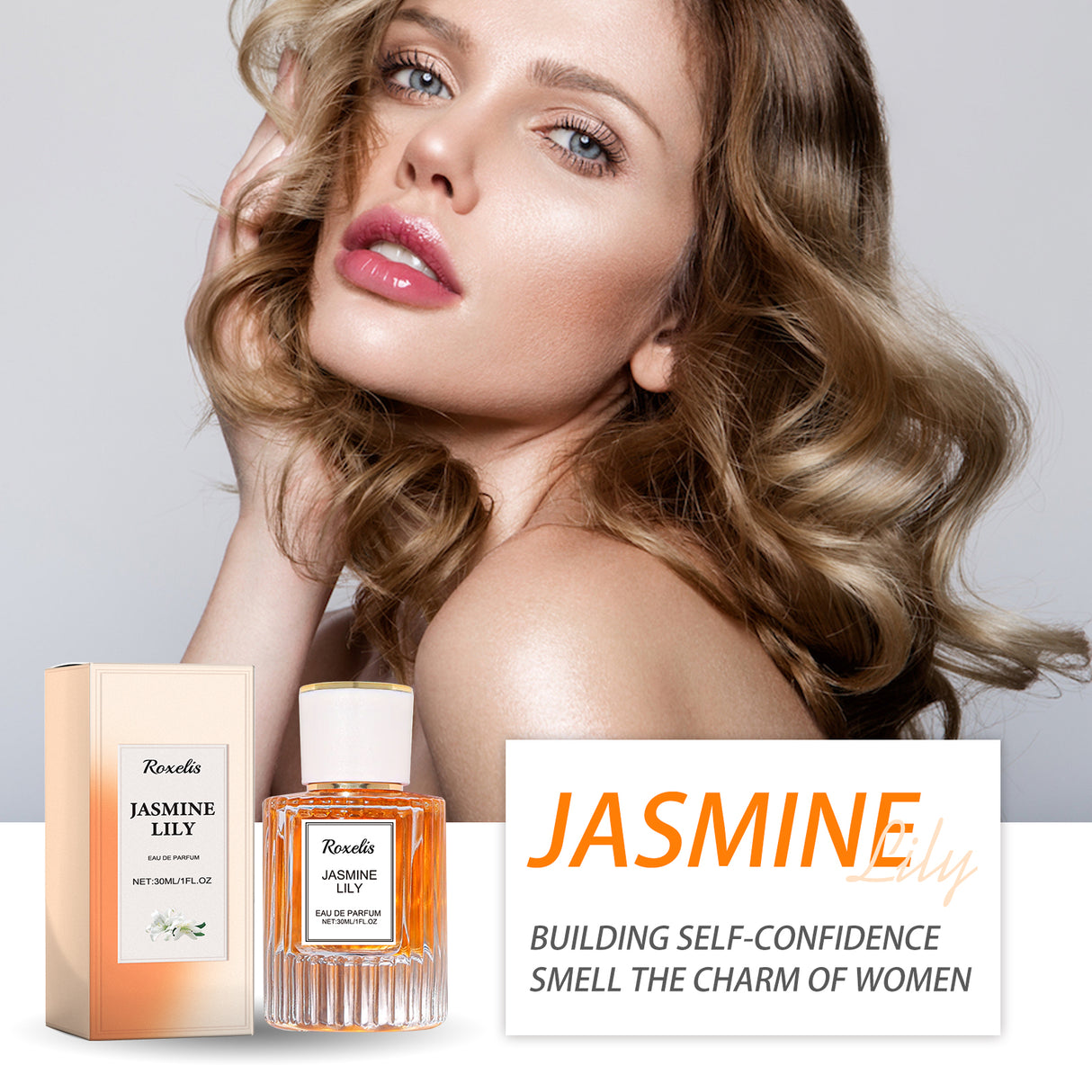 Lily Women Pheromone Perfume, Wrist Behind Ear Neck Natural Long-Lasting Light Fragrance Delicate Elegance Exudes Feminine Charm - V.I.P Digital Presence