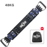 Adjustable Rubber Push Up Bands Bench Press Tension Rope Iron Bar for Chest Arm Home Gym Strength Training Dropshipping - V.I.P Digital Presence