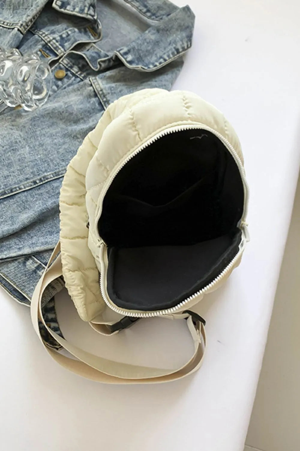 Quilted Nylon Crossbody  Bag - V.I.P Digital Presence