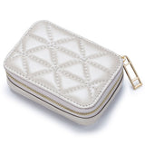 Portable Lipstick Case with Mirror Brand Design Genuine Leather Cosmetic Bag Pouch Ladies Cosmetics Organizer Pouch Box Wallet - V.I.P Digital Presence