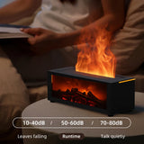 Flame atmosphere humidifier simulation fireplace mute automatic large spray household gifts must be placed - V.I.P Digital Presence