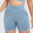 Washed High Waist Active Shorts - V.I.P Digital Presence