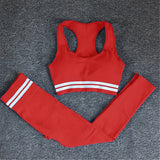 Seamless Yoga Set Sport Wear Women Gym Workout Fitness Clothing Female Sport Suit High Waist Legging Sports Bra Tracksuit - V.I.P Digital Presence