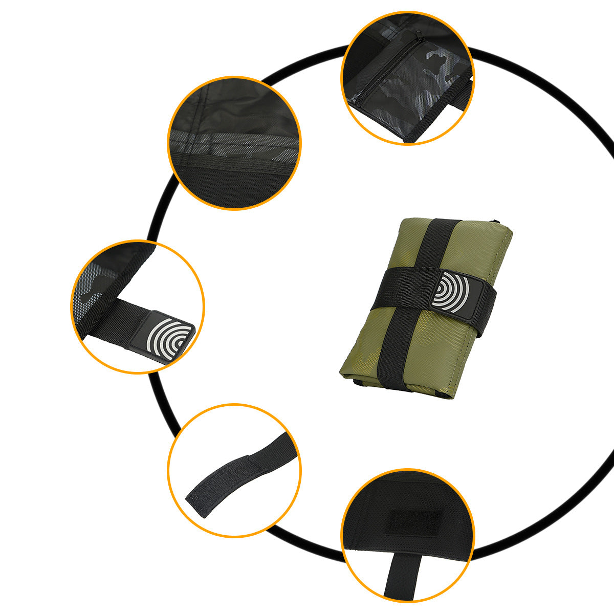 Bolsa para bicicleta de montaña, sillín, cojín, bolsa, kit de reparación de neumáticos, reparación de batería, coche, viga, kit de reparación eléctrica de motocicleta