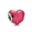 925 Sterling Silver Heart Shape Love Beads Fit Charms Bracelet PAS036 - V.I.P Digital Presence
