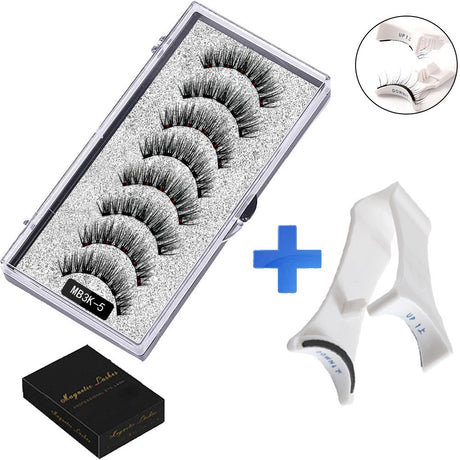 Five magnetic adhesive free magnetic eyelash clamp set for European and American thick magnetic eyelashes - V.I.P Digital Presence