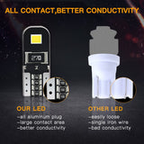 10Pcs W5W T10 LED Canbus Light Bulbs for Audi BMW VW Mercedes Car Interior Dome Light Trunk Lamp Parking Lights Error Free 12V - V.I.P Digital Presence