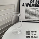 Creative Glass Cup Coffee Milk Mug Irregular Whisky Cocktail Wine Glasses Juice Coffee Mugs Christmas Gifts - V.I.P Digital Presence