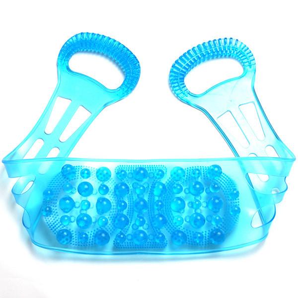 Silicone Dual Sided Back Scrubber Double Chopping Belt Scrubber Washer Bath Cleaning Tools - V.I.P Digital Presence